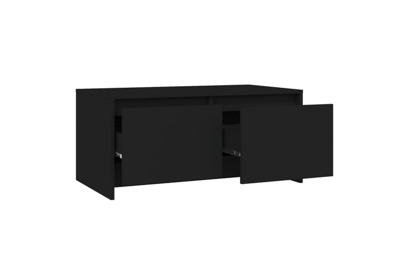 sofabord 90x50x41,5 cm spånplade sort - Sort - Møbler - Borde - Sofabord