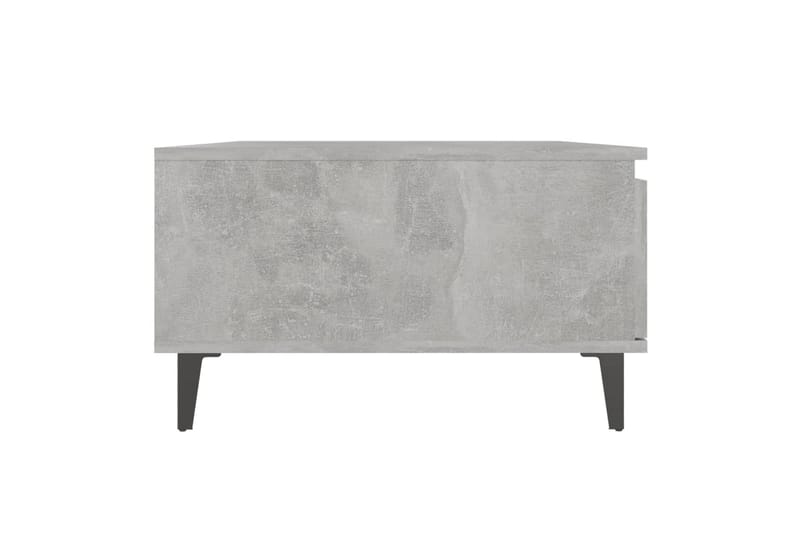 sofabord 90x60x35 cm spånplade betongrå - Grå - Møbler - Borde - Sofabord