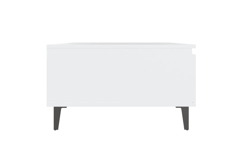 sofabord 90x60x35 cm spånplade hvid - Hvid - Møbler - Borde - Sofabord