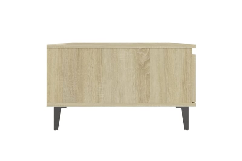 sofabord 90x60x35 cm spånplade sonoma-eg - Brun - Møbler - Borde - Sofabord