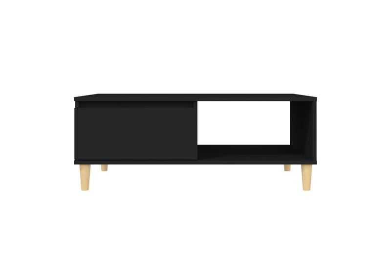 sofabord 90x60x35 cm spånplade sort - Sort - Møbler - Borde - Sofabord