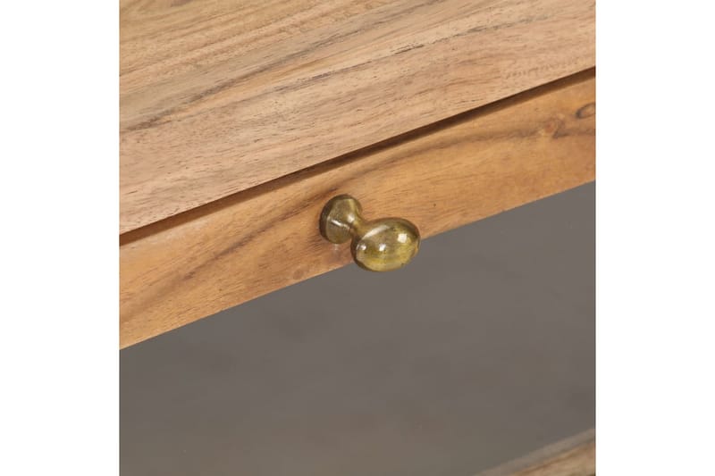 sofabord 90x60x40 cm massivt akacietræ - Brun - Møbler - Borde - Sofabord