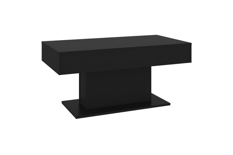 sofabord 96x50x45 cm spånplade sort - Sort - Sofabord