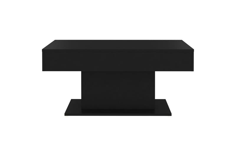 sofabord 96x50x45 cm spånplade sort - Sort - Sofabord