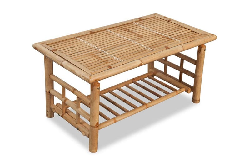 Sofabord Bambus 90X50X45 Cm - Brun - Møbler - Borde - Sofabord