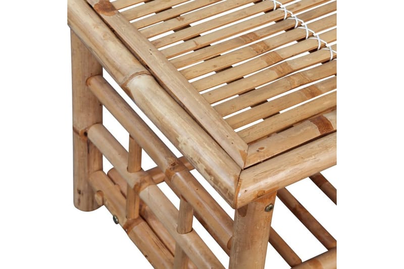 Sofabord Bambus 90X50X45 Cm - Brun - Møbler - Borde - Sofabord
