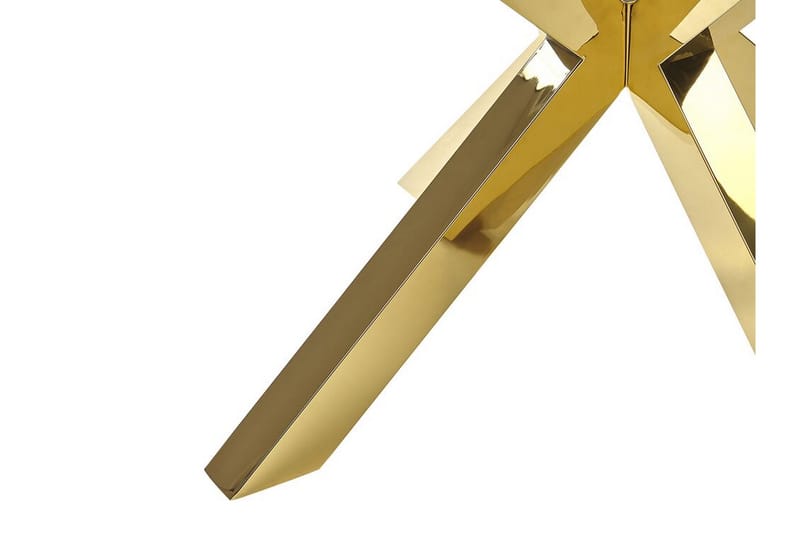 Sofabord Gennemsiktig/guld STARLIGHT - Transparent - Møbler - Borde - Sofabord