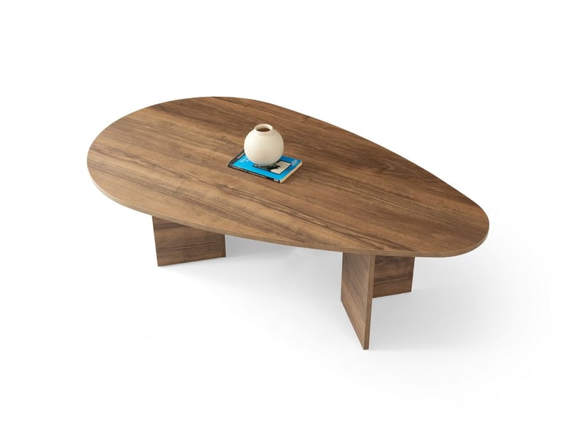 Sofabord Hanah Home Flap (139,5 x 42 x 79,5 cm) Valnød - Møbler - Borde - Sofabord