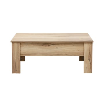 Sofabord HOME4YOU Hannes 100x50x42 cm rustik melamin - Brun - Møbler - Borde - Sofabord