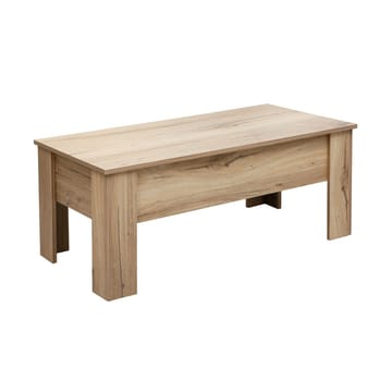 Sofabord HOME4YOU Hannes 100x50x42 cm rustik melamin - Brun - Møbler - Borde - Sofabord