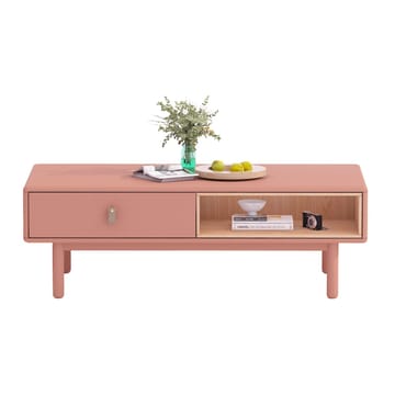 Sofabord HOME4YOU Iris 120x60x40 cm Lyserød - lyserød - Møbler - Borde - Sofabord