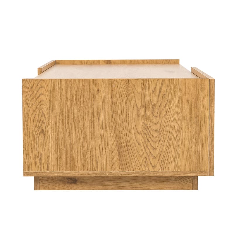 Sofabord HOME4YOU Sacha 120x60x35 cm melamin med egetræsbark - Melamin med egetræsbark - Møbler - Borde - Sofabord