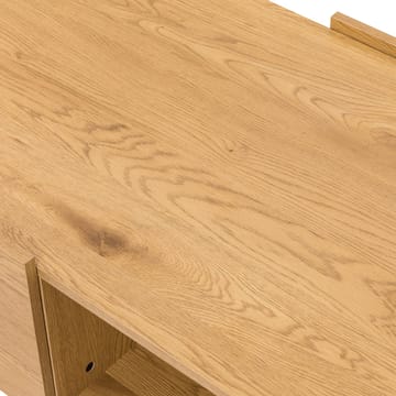 Sofabord HOME4YOU Sacha 120x60x35 cm melamin med egetræsbark - Melamin med egetræsbark - Møbler - Borde - Sofabord