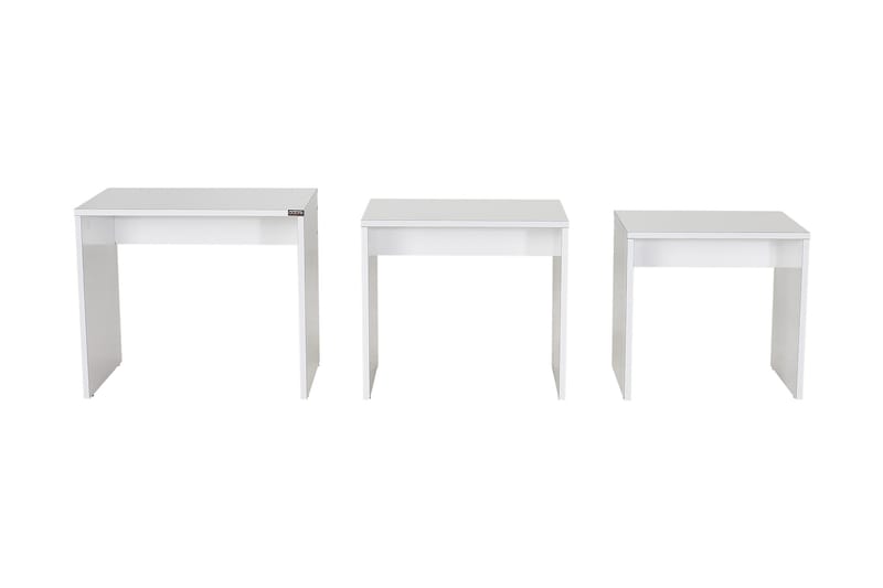 Sofabord Hvid højglans - Sofabord - Indskudsborde