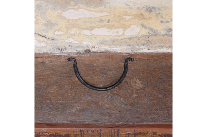 Sofabord I Genanvendt Træ 70 X 70 X 38 Cm - Brun - Møbler - Borde - Sofabord