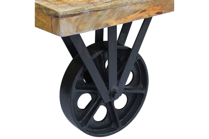 Sofabord I Mangotræ 120X60X30 Cm - Brun - Møbler - Borde - Sofabord