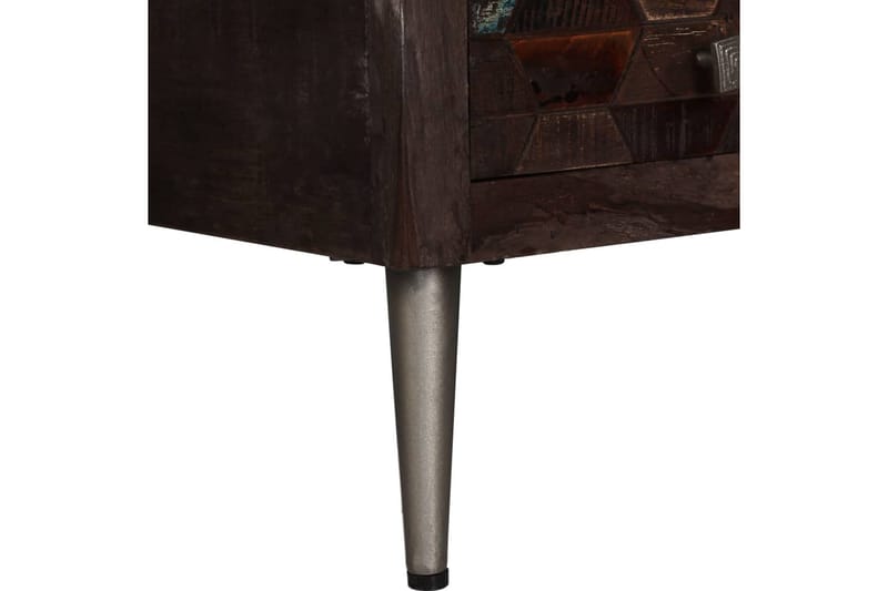 Sofabord I Massivt, Genanvendt Træ 100 X 60 X 35 Cm - Brun - Møbler - Borde - Sofabord