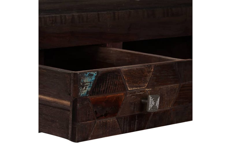 Sofabord I Massivt, Genanvendt Træ 100 X 60 X 35 Cm - Brun - Møbler - Borde - Sofabord