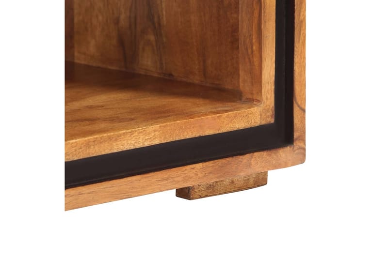 Sofabord I Massivt Akacietræ 100 X 45 X 33 Cm - Brun - Møbler - Borde - Sofabord