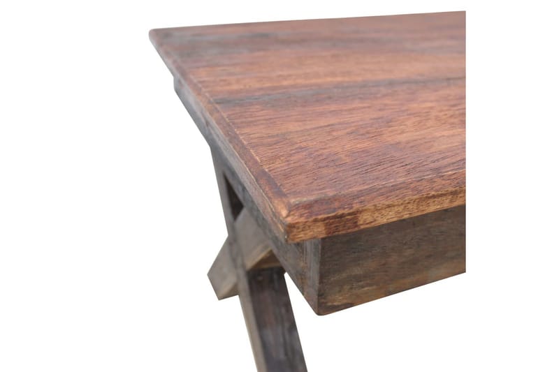 Sofabord I Massivt Genanvendt Træ 110 X 60 X 45 Cm - Brun - Møbler - Borde - Sofabord