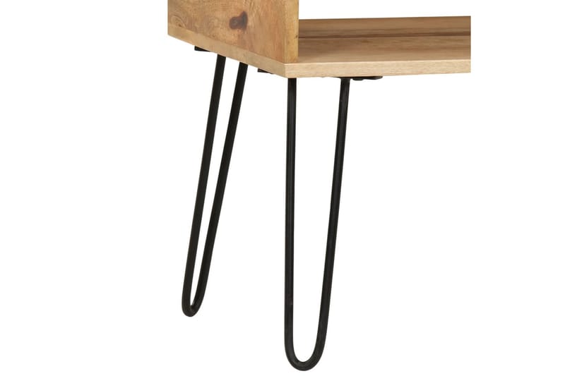 Sofabord I Massivt Mangotræ 100 X 60 X 45 Cm - Brun - Møbler - Borde - Sofabord