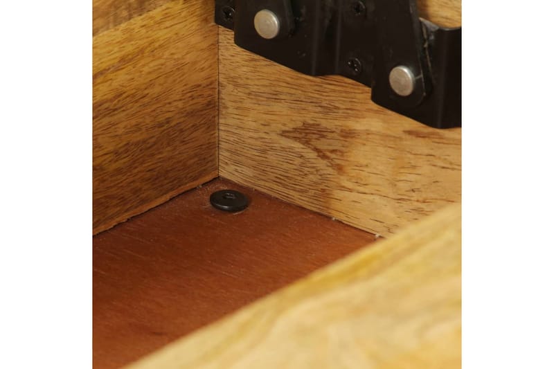 Sofabord I Massivt Mangotræ 110 X 55 X 35 Cm - Brun - Møbler - Borde - Sofabord