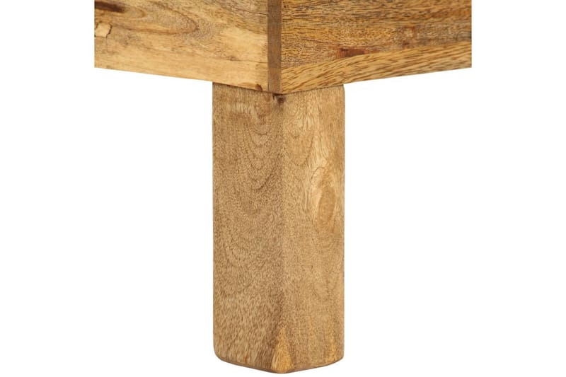 Sofabord I Massivt Mangotræ 110 X 55 X 35 Cm - Brun - Møbler - Borde - Sofabord