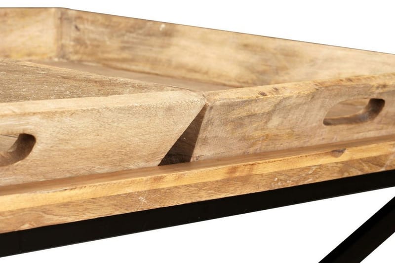 Sofabord I Massivt Mangotræ 110 X 55 X 42 Cm - Brun - Møbler - Borde - Sofabord