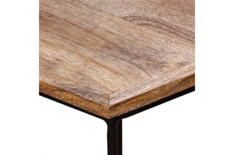 Sofabord I Massivt Mangotræ 48 X 48 X 40 Cm - Brun - Møbler - Borde - Sofabord