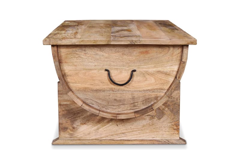 Sofabord I Massivt Mangotræ 88 X 50 X 40 Cm - Brun - Møbler - Borde - Sofabord