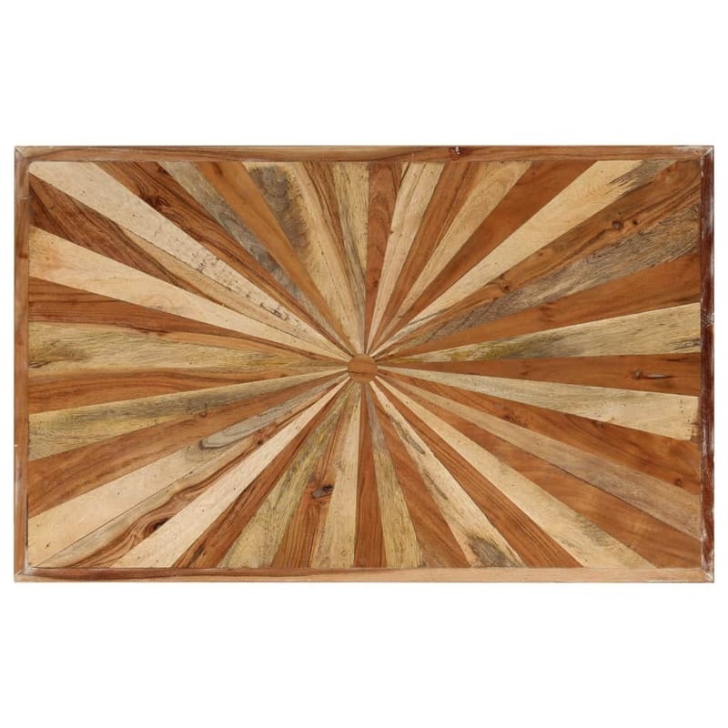 Sofabord I Massivt Mangotræ 90 X 55 X 36 Cm - Brun - Møbler - Borde - Sofabord