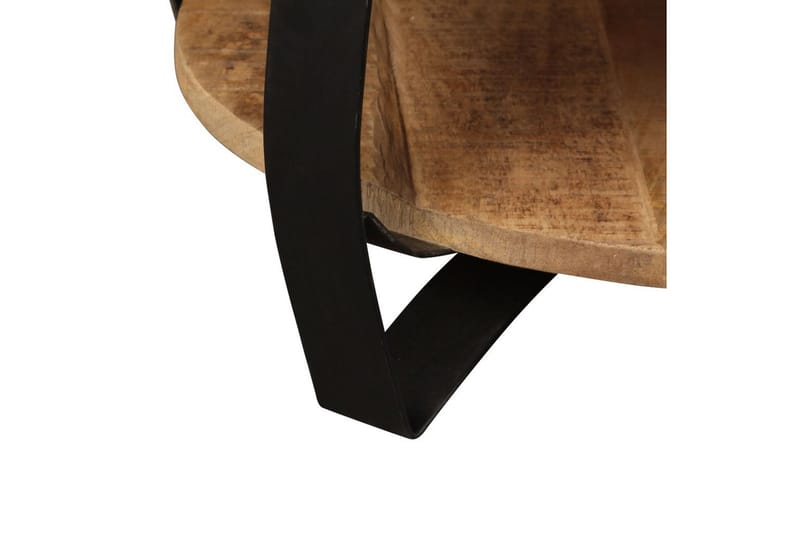 Sofabord I Massivt Ru Mangotræ 65 X 32 Cm - Brun - Møbler - Borde - Sofabord
