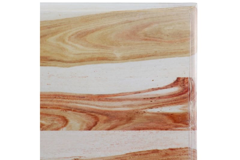 Sofabord I Massivt Sheeshamtræ 110 X 60 X 35 Cm - Hvid - Møbler - Borde - Sofabord