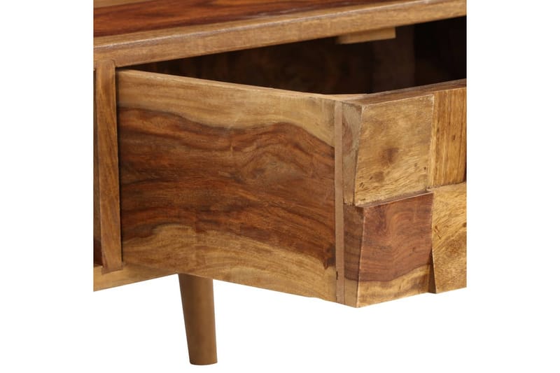 sofabord i massivt sheeshamtræ 110x50x37 cm - Møbler - Borde - Sofabord