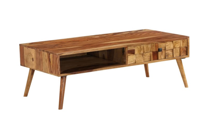 sofabord i massivt sheeshamtræ 110x50x37 cm - Møbler - Borde - Sofabord