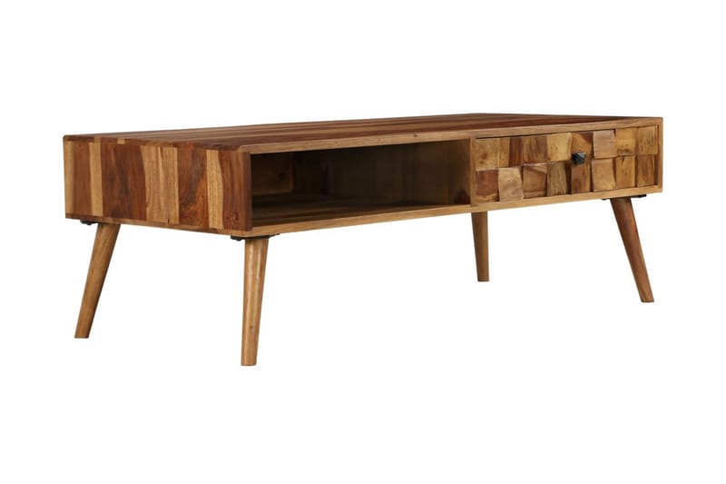 sofabord i massivt sheeshamtræ 110x50x37 cm - Møbler - Borde - Sofabord