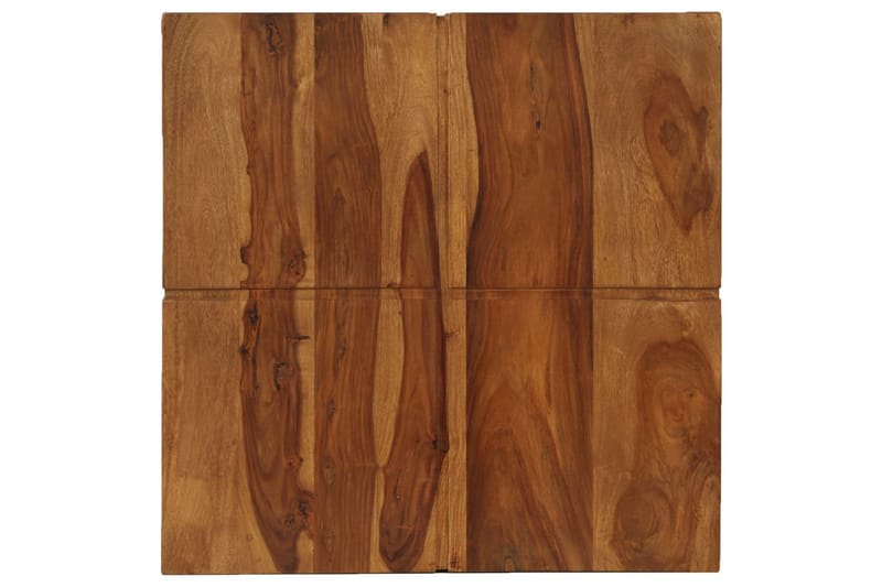 Sofabord I Massivt Sheeshamtræ 80 X 80 X 30 Cm - Brun - Møbler - Borde - Sofabord