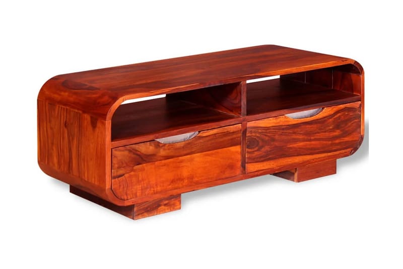 Sofabord I Massivt Sheeshamtræ 90 X 40 X 35 Cm - Brun - Møbler - Borde - Sofabord