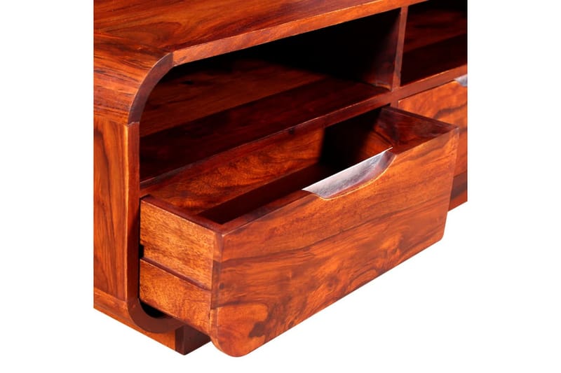 Sofabord I Massivt Sheeshamtræ 90 X 40 X 35 Cm - Brun - Møbler - Borde - Sofabord