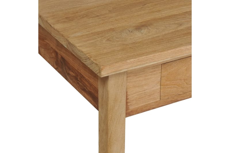 Sofabord I Massivt Teaktræ 100 X 60 X 35 Cm - Brun - Møbler - Borde - Sofabord