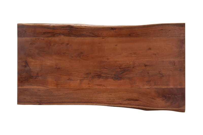 Sofabord M. Levende Kanter Akacie 115 X 60 X 40 Cm - Brun - Møbler - Borde - Sofabord