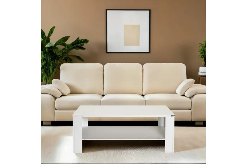 Sofabord Sofabord Masao Vit - Møbler - Borde - Sofabord