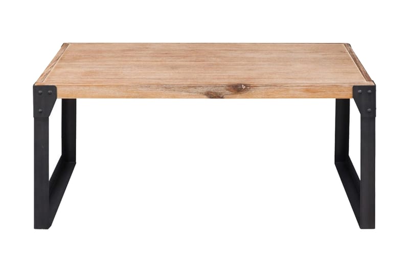 Sofabord Massivt Akacietræ 100X60X45 Cm - Brun - Møbler - Borde - Sofabord
