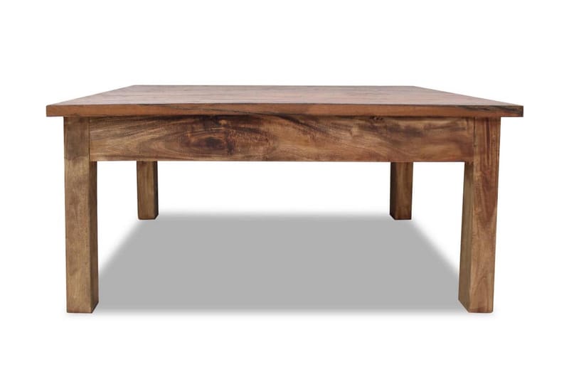 Sofabord Massivt Genanvendt Træ 98 X 73 X 45 Cm - Brun - Møbler - Borde - Sofabord