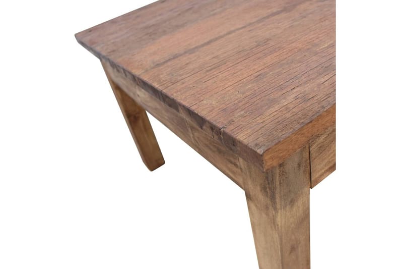 Sofabord Massivt Genanvendt Træ 98 X 73 X 45 Cm - Brun - Møbler - Borde - Sofabord