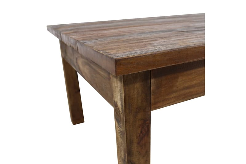 Sofabord Massivt Genanvendt Træ 98 X 73 X 45 Cm - Brun - Møbler - Borde - Sofabord