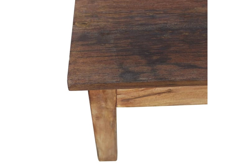 Sofabord Massivt Genanvendt Træ 98 X 73 X 45 Cm - Brun - Møbler - Borde - Sofabord