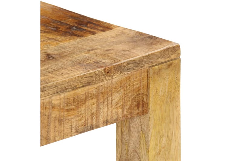 Sofabord Massivt Mangotræ 80 X 80 X 40 Cm - Brun - Møbler - Borde - Sofabord