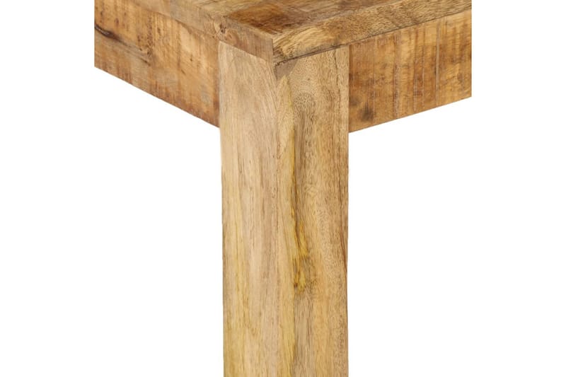Sofabord Massivt Mangotræ 80 X 80 X 40 Cm - Brun - Møbler - Borde - Sofabord