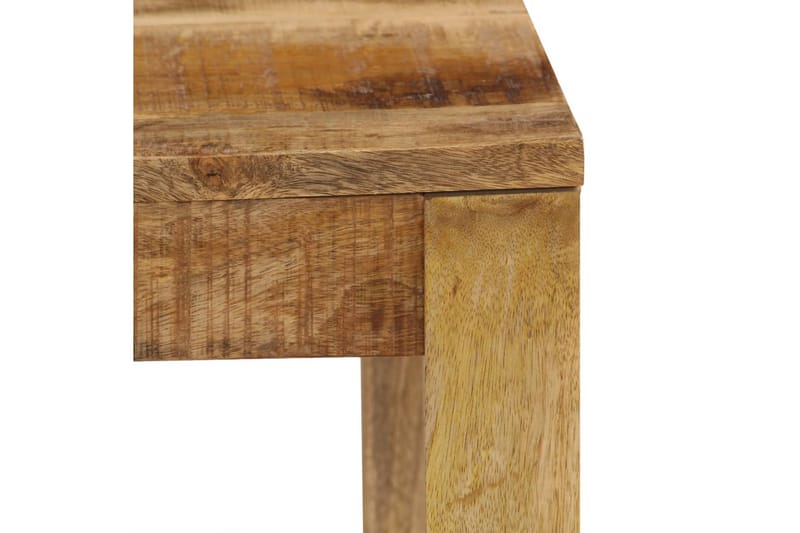 Sofabord Massivt Mangotræ 80 X 80 X 40 Cm - Brun - Møbler - Borde - Sofabord